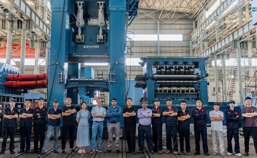 EZHONG heavy machinery factory — 126,000m² manufacturing facility in Ezhou, Hubei