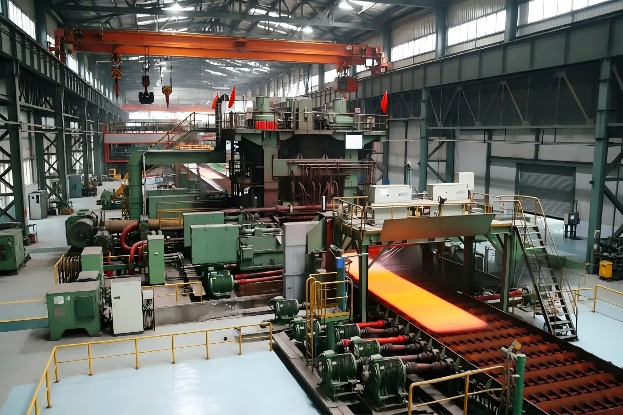Steel mill hot leveling — 850-1050°C plate leveling for Baosteel and JSL