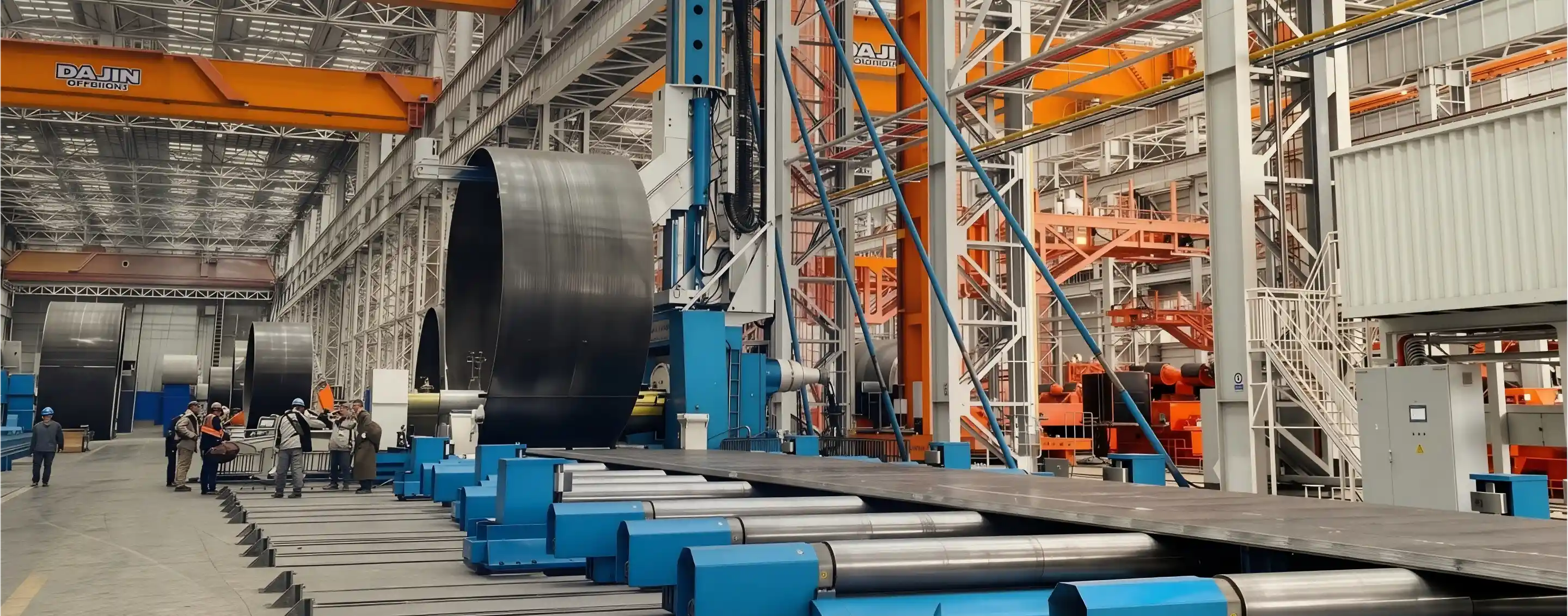 Heavy-Duty 3-Roll Plate Rolling Machine