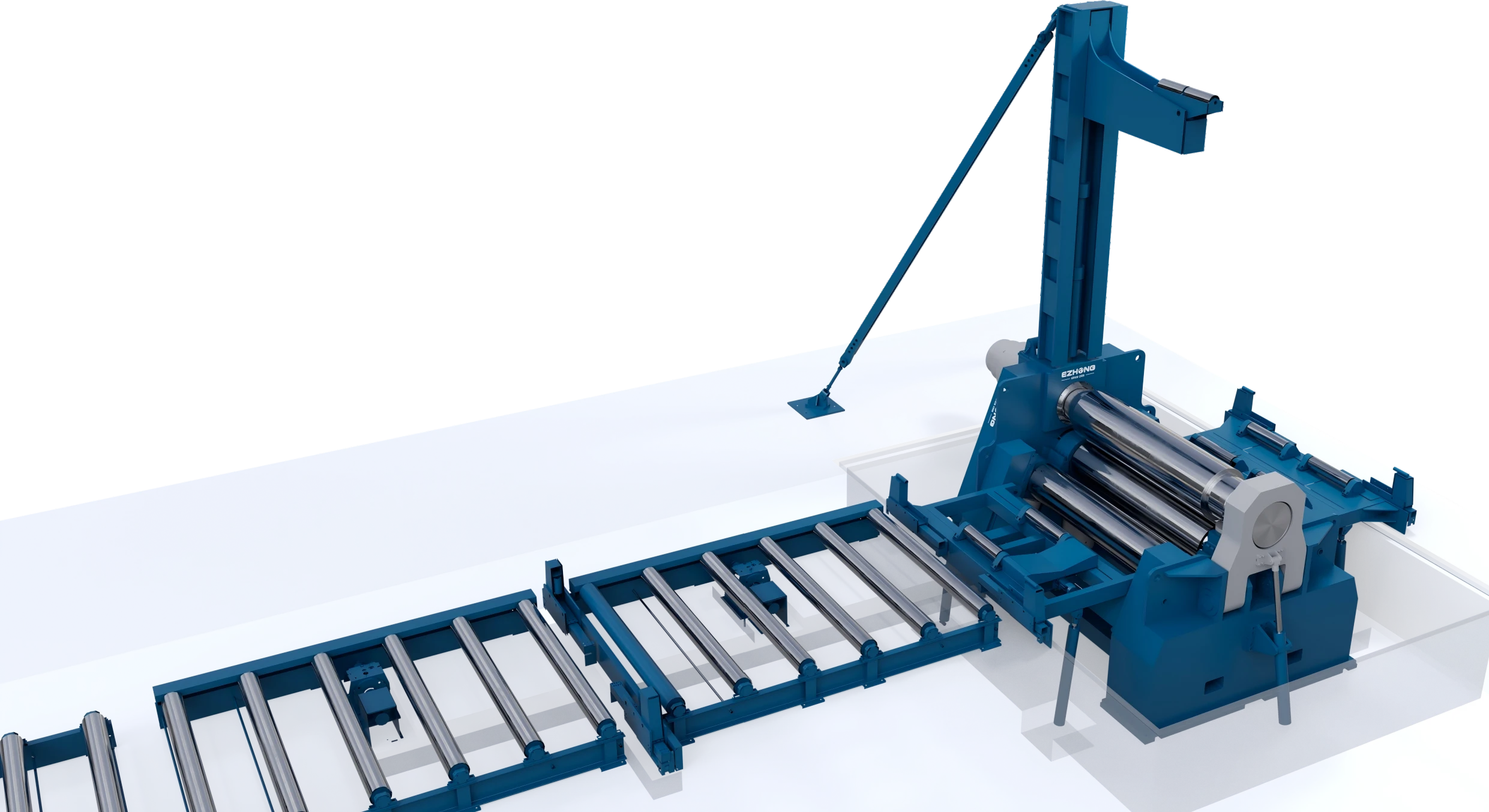 Automotive & precision sheet metal 4-roll bending