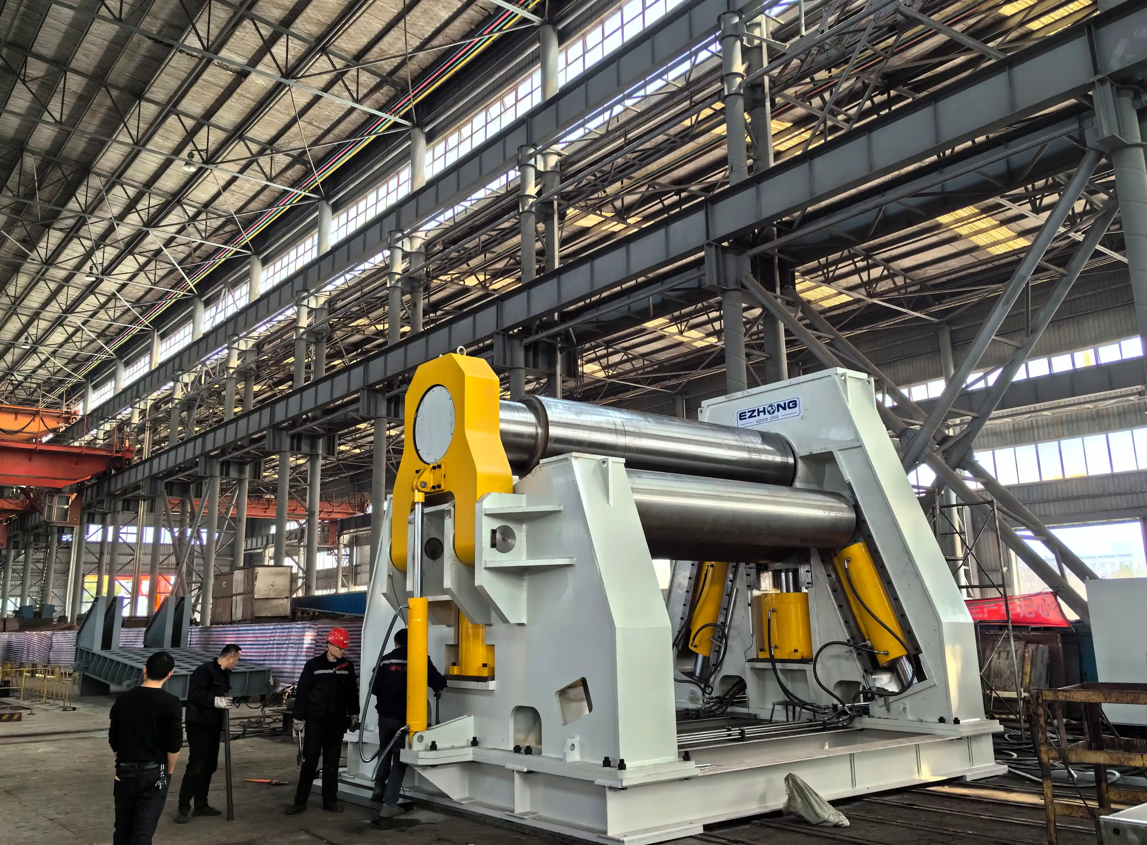 Thin plate four roll rolling machine detail 2