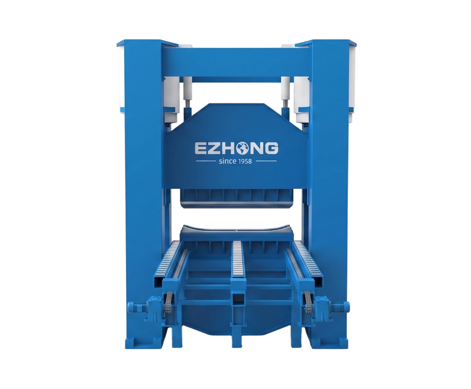 Precision bearing gear shaft fitting C-frame hydraulic press