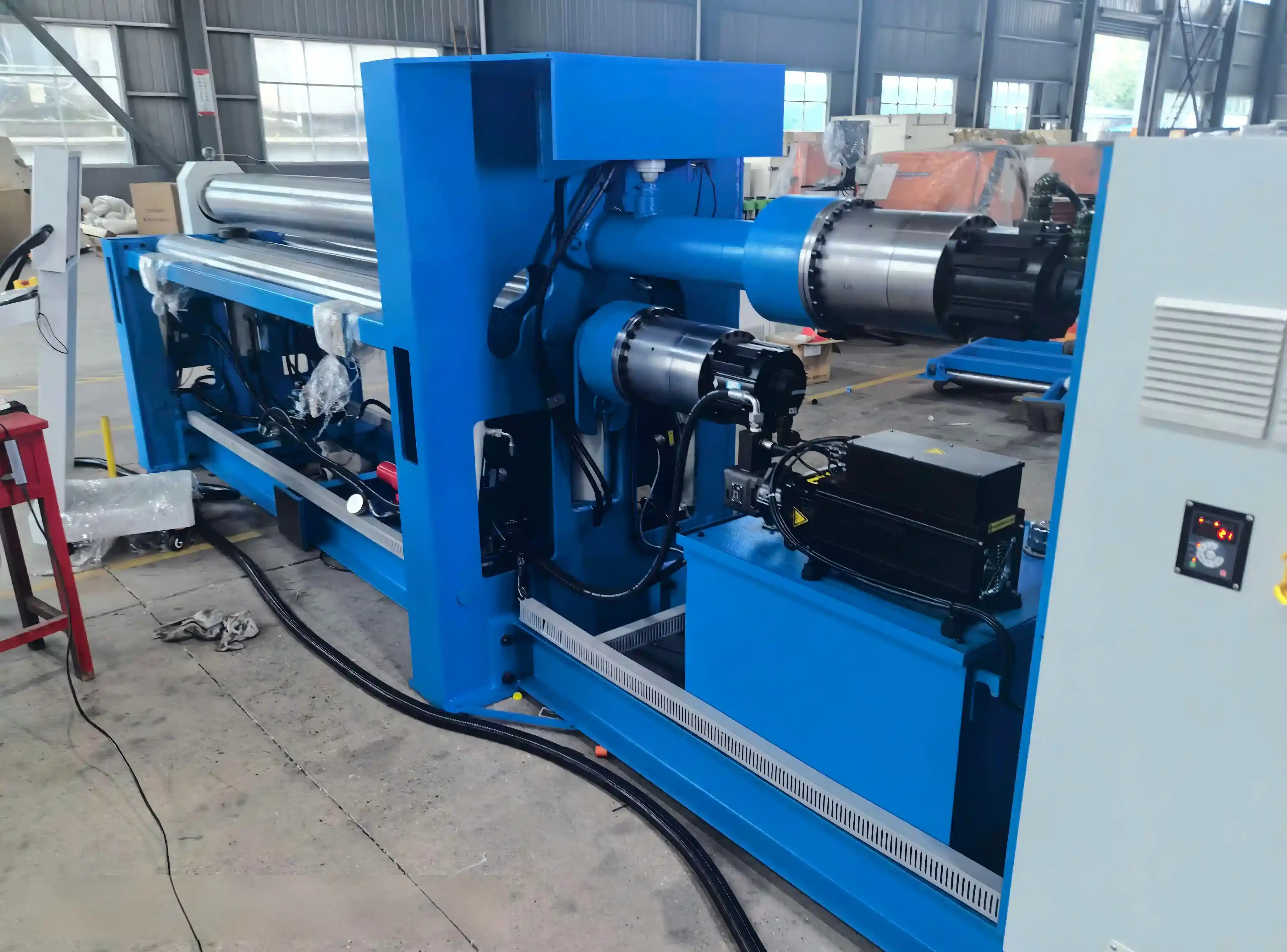 Four roll rolling machine detail 2