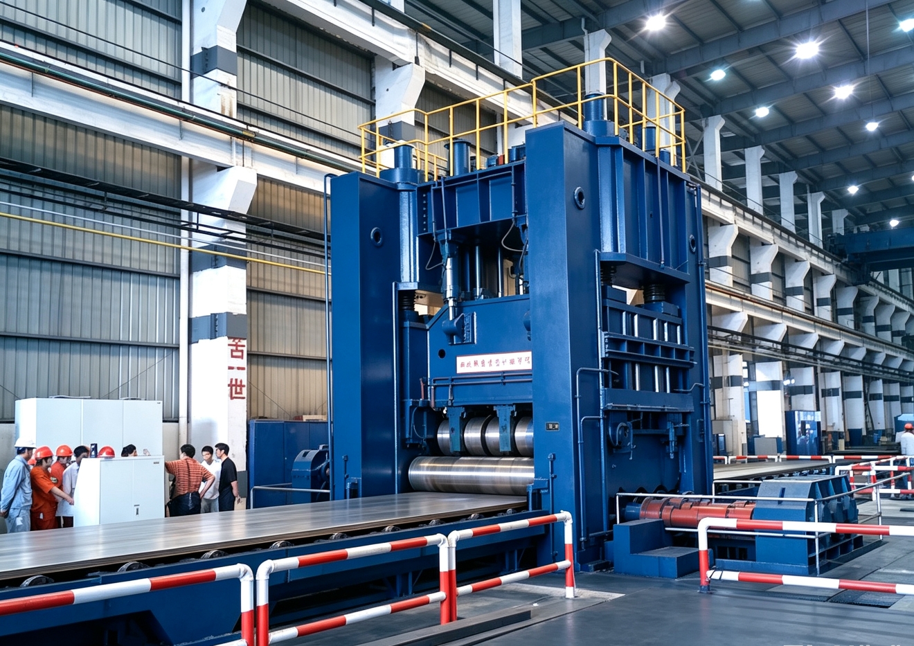 Thick plate leveling machine detail 3