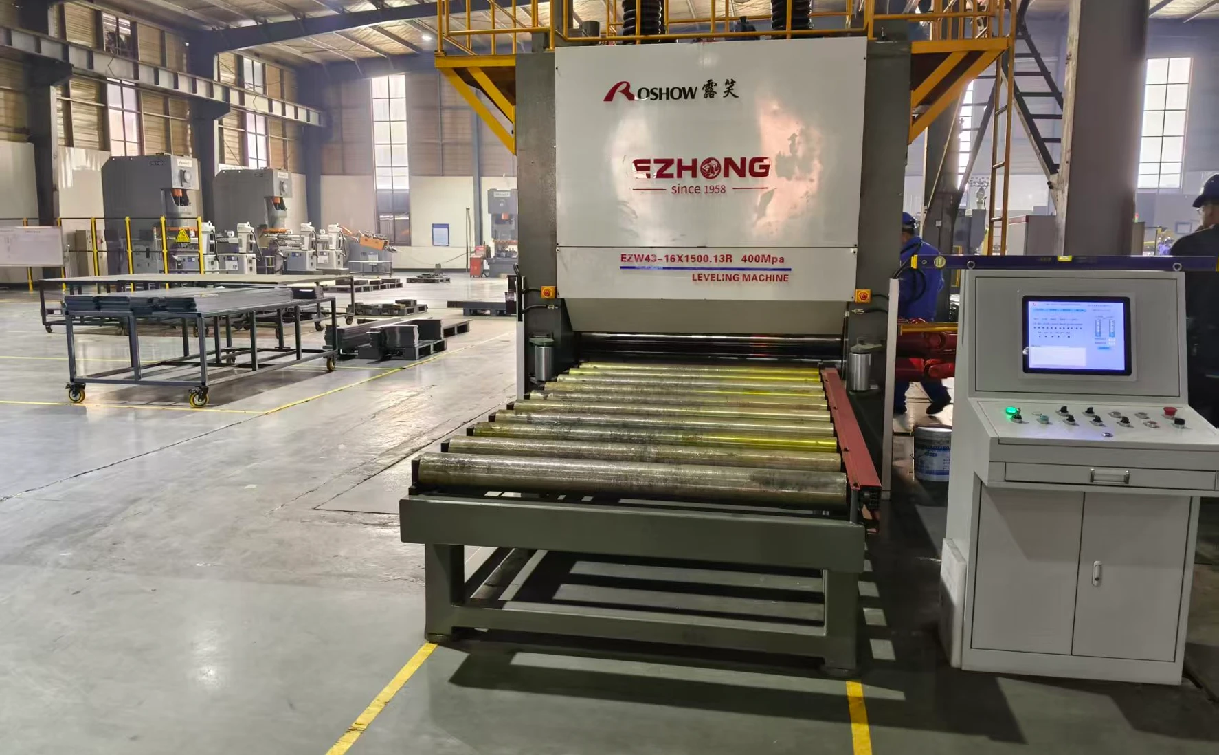 High-strength steel leveler detail 4