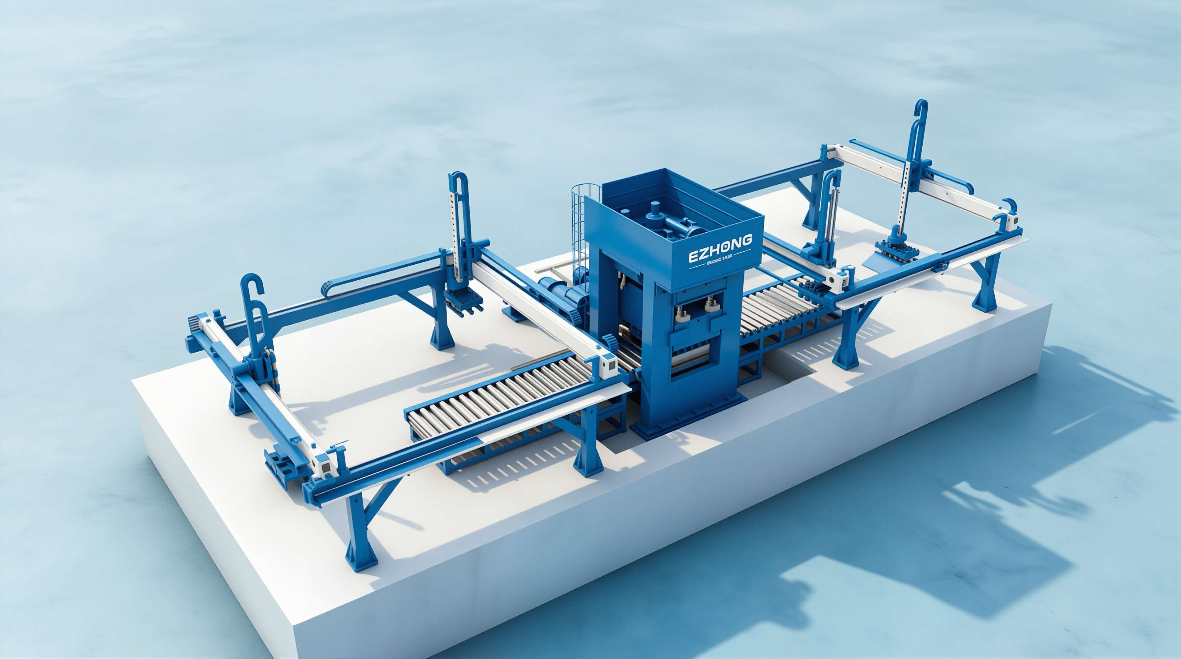 Laser cutting service center plate leveling
