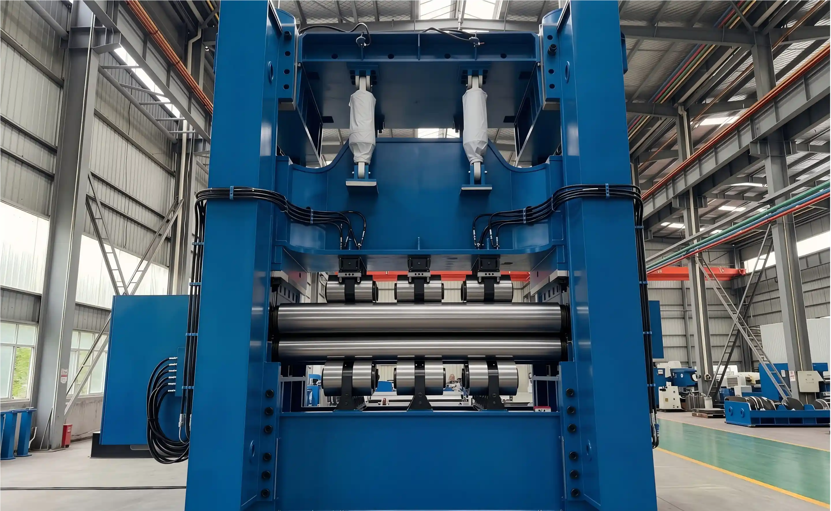 High-strength pipeline steel plate processing for pipe manufacturing